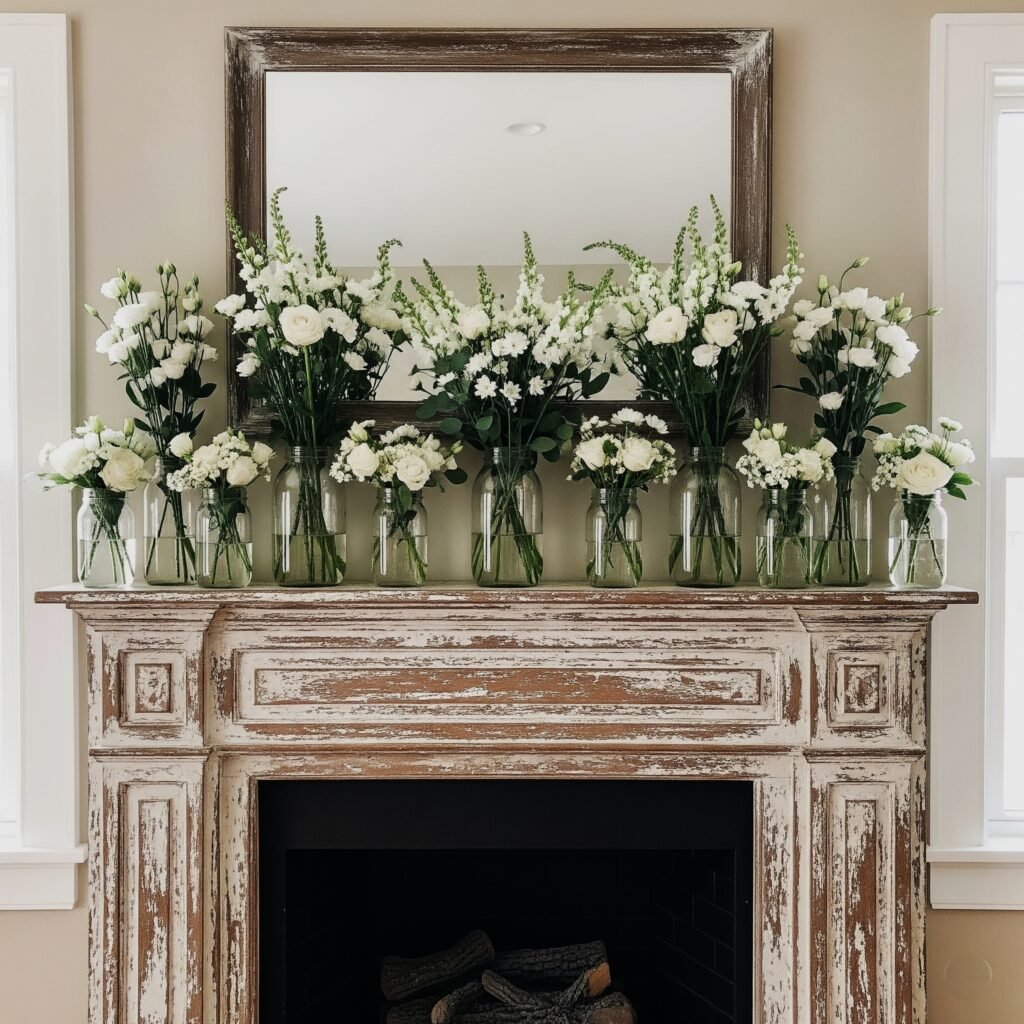 Mantel Decor ideas for fireplace