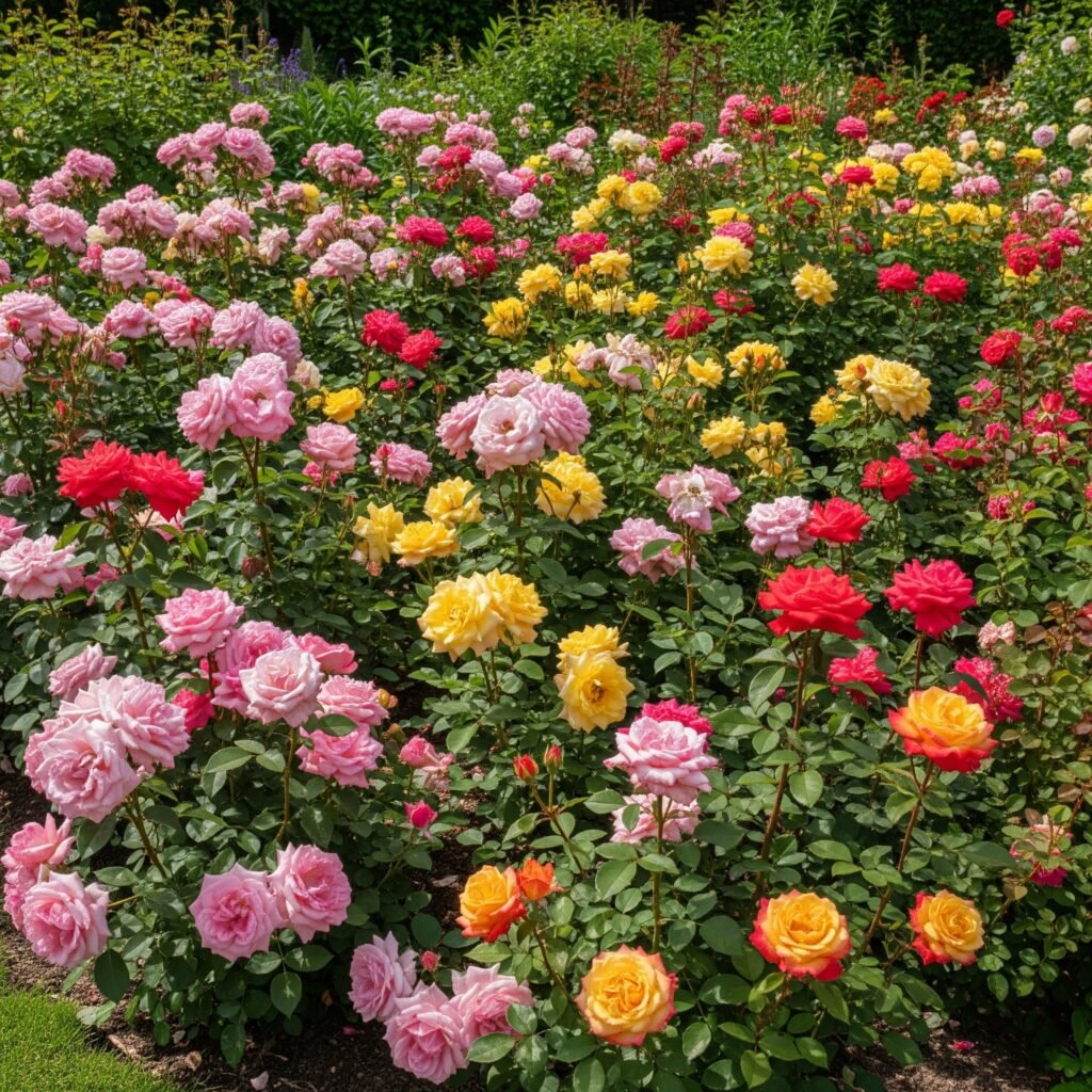 floribunda rose planting