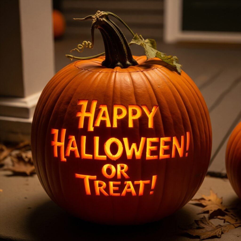 Message Display - Space Ideas World Carving Halloween Pumpkin Ideas