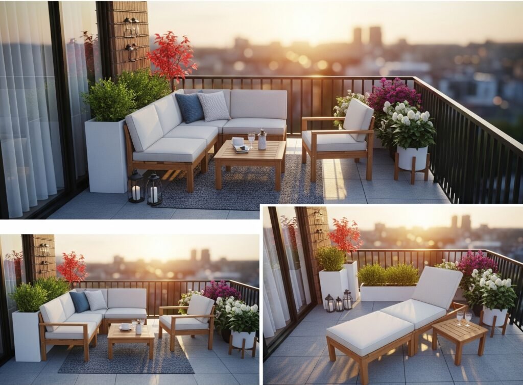 Apartment patio decor ideas