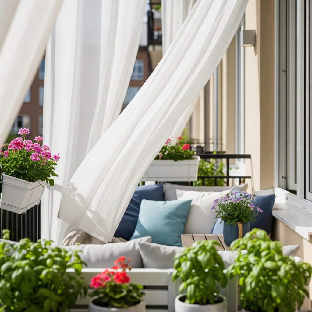 Apartment patio decor ideas