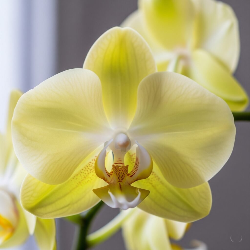 Pale Yellow Orchids - Space Ideas World colours of orchids