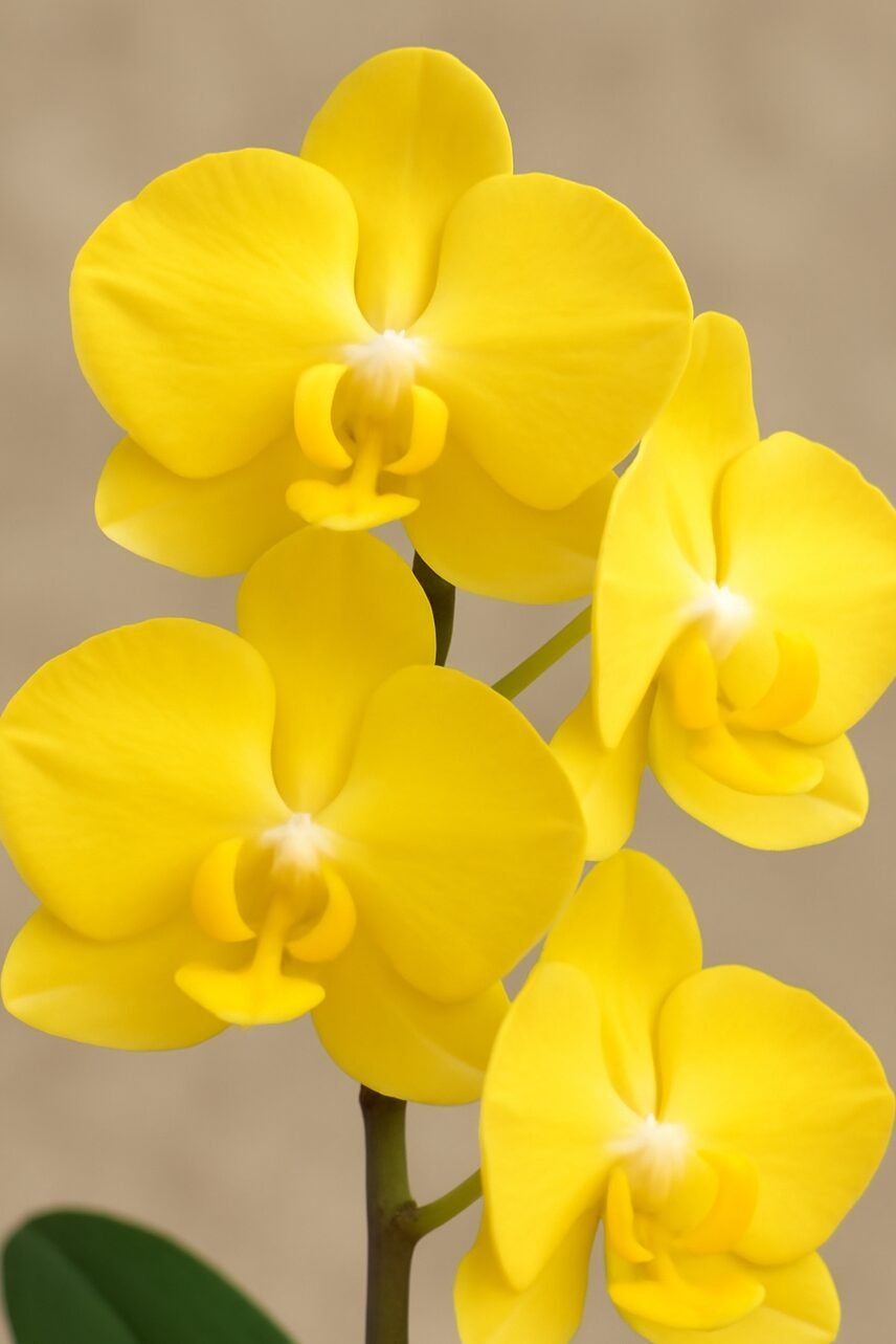 Phalaenopsis Golden Treasure - Space Ideas World colours of orchids