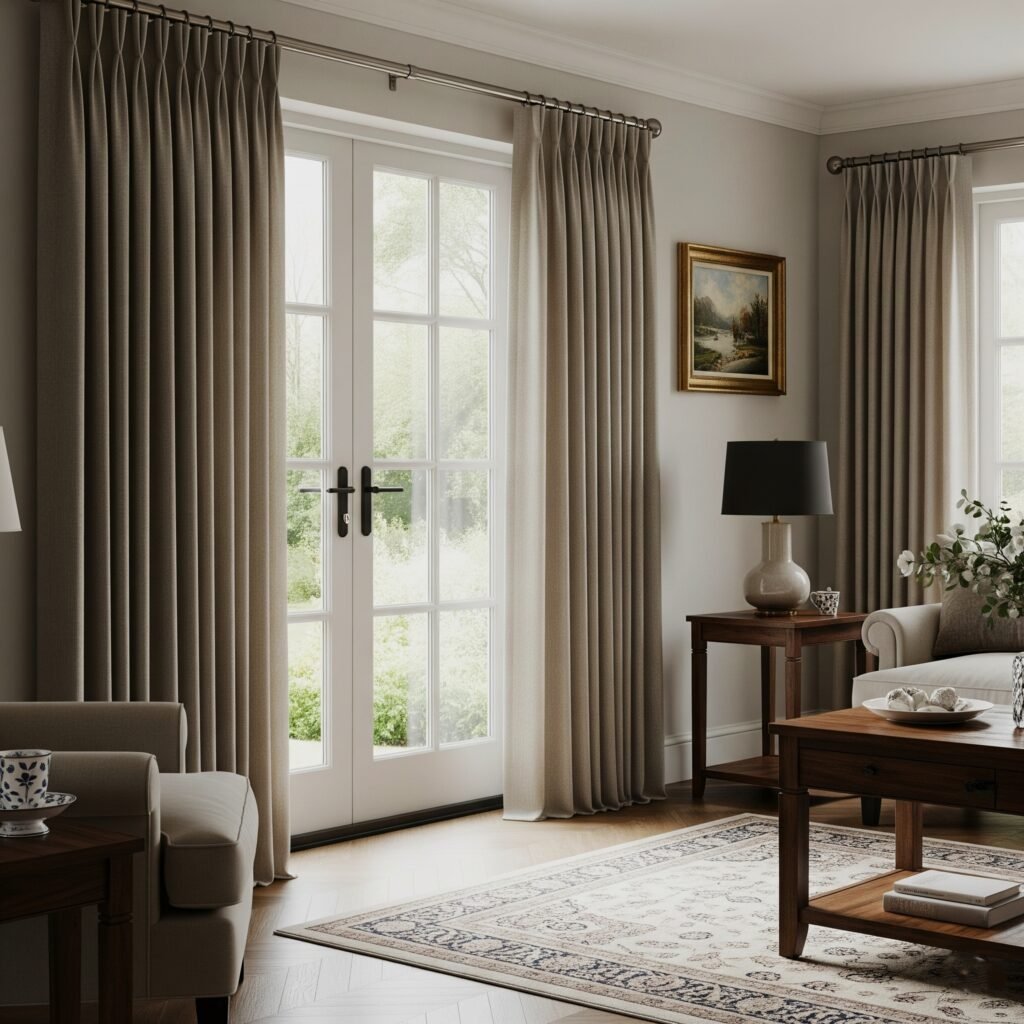 Window Dressing Patio Doors