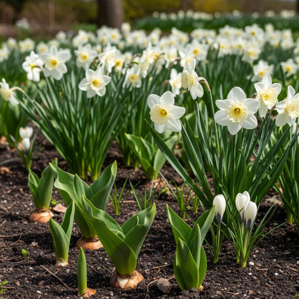 white flowers