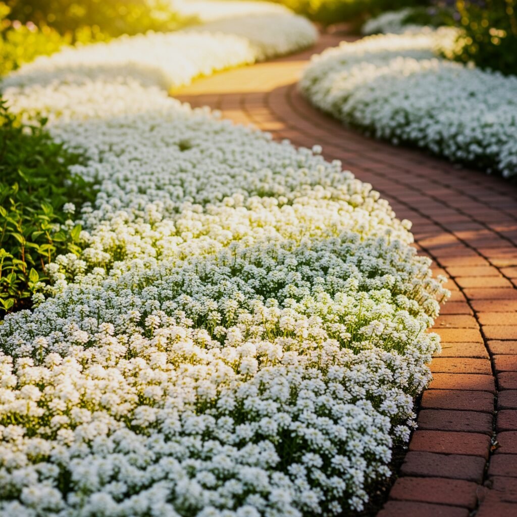 white flowers