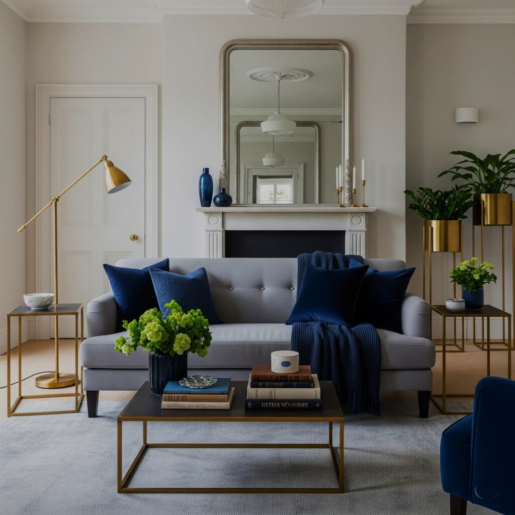 Rich Navy Blue Elegances - Space Ideas World