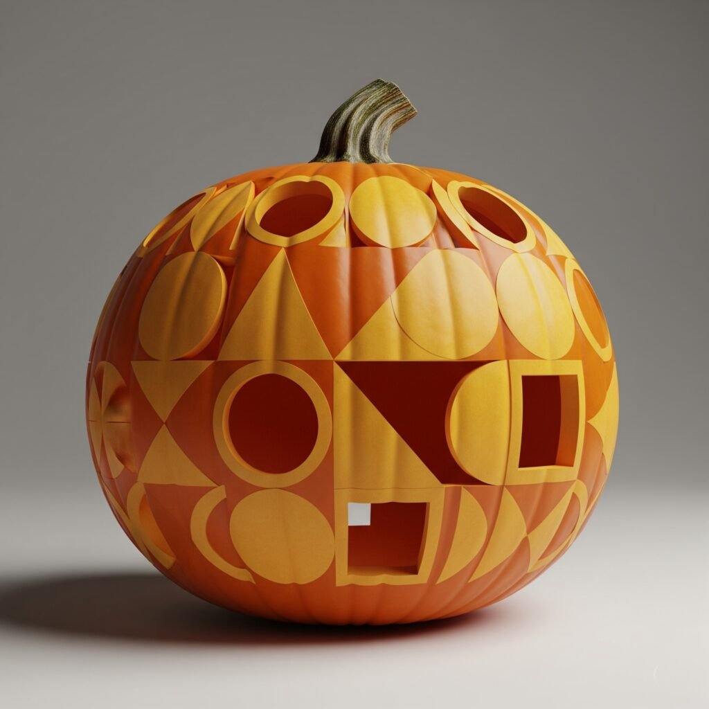 Simple Geometric Pattern - Space Ideas World Jack O Lantern Carvings Ideas