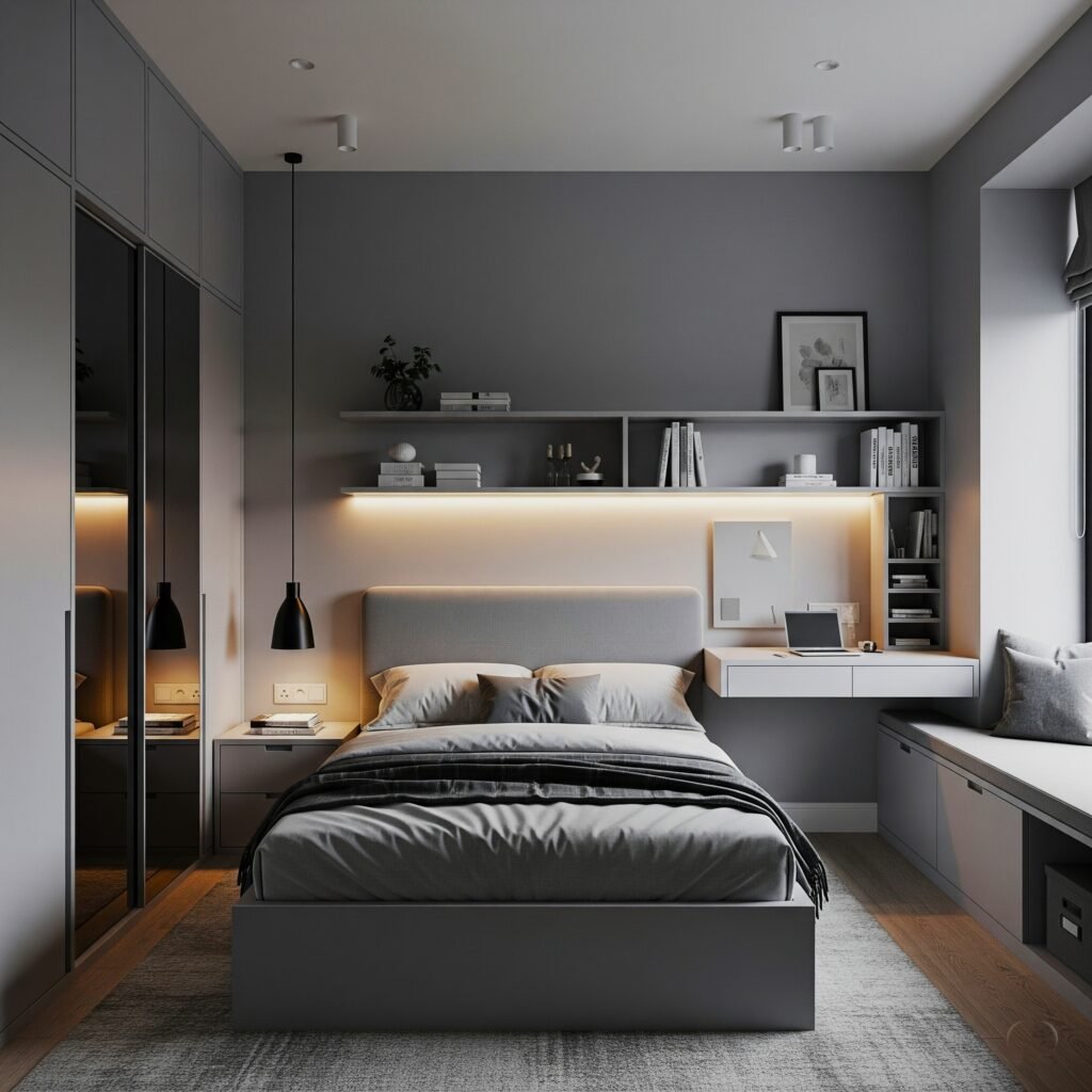 Grey Color Bedroom Ideas 