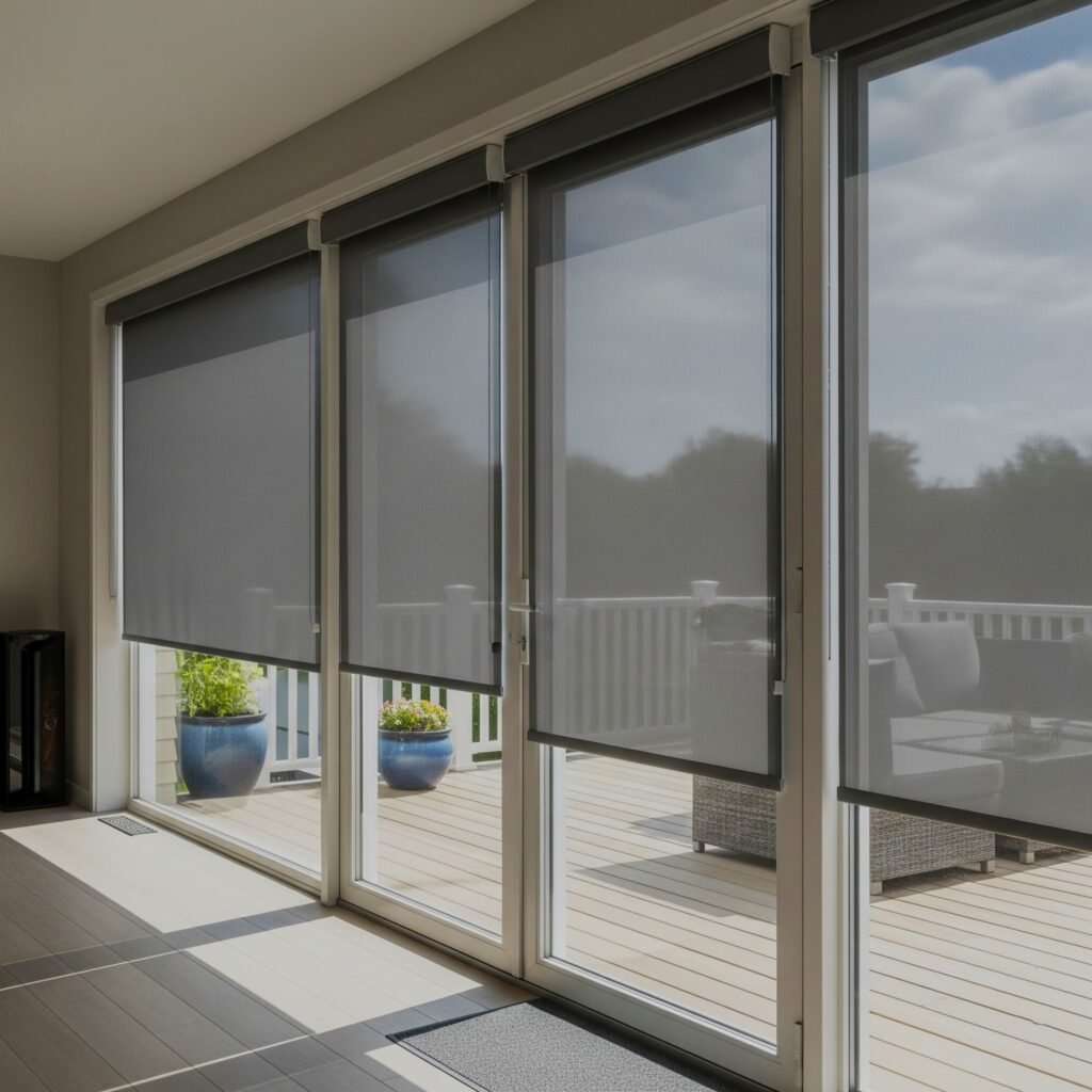Window Dressing Patio Doors