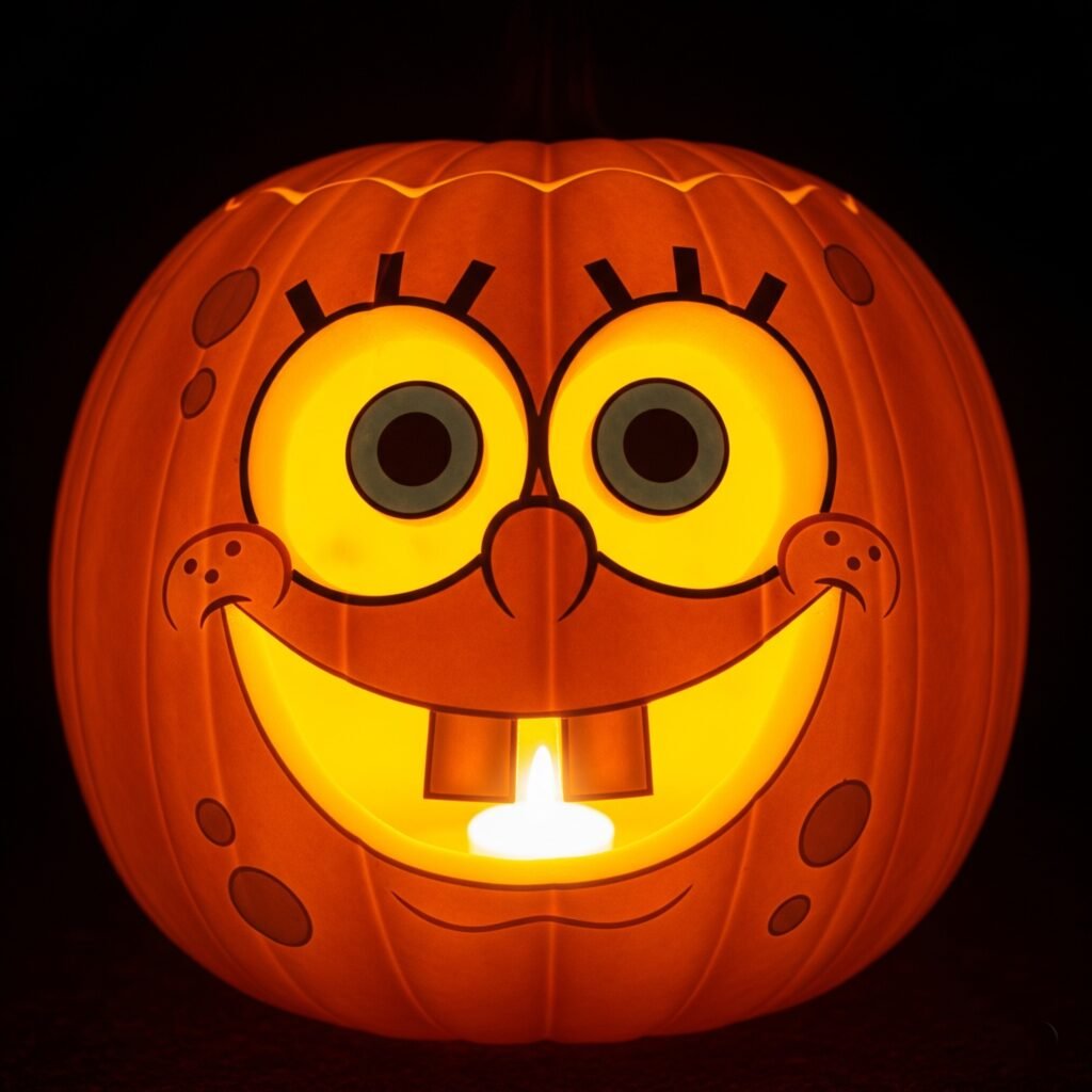 SpongeBob SquarePants - Space Ideas World Jack O Lantern Carvings Ideas