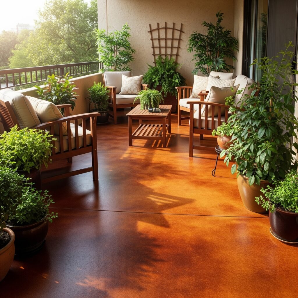 Apartment patio decor ideas