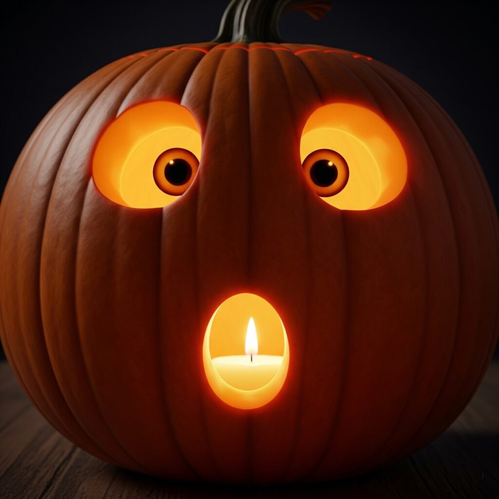 Surprised Expressions - Space Ideas World Carving Halloween Pumpkin Ideas