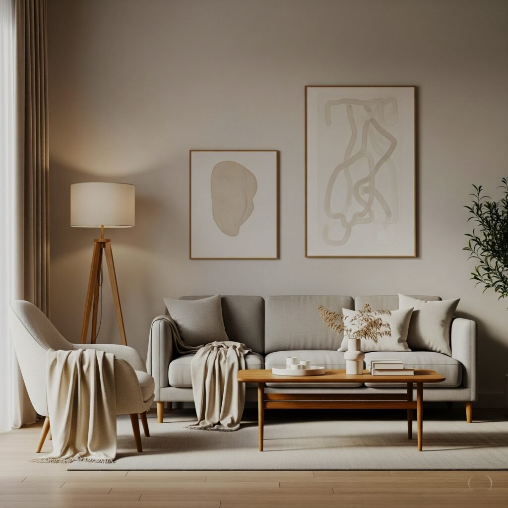 The Cream Dream Team - Space Ideas World Lounge ideas with grey sofa