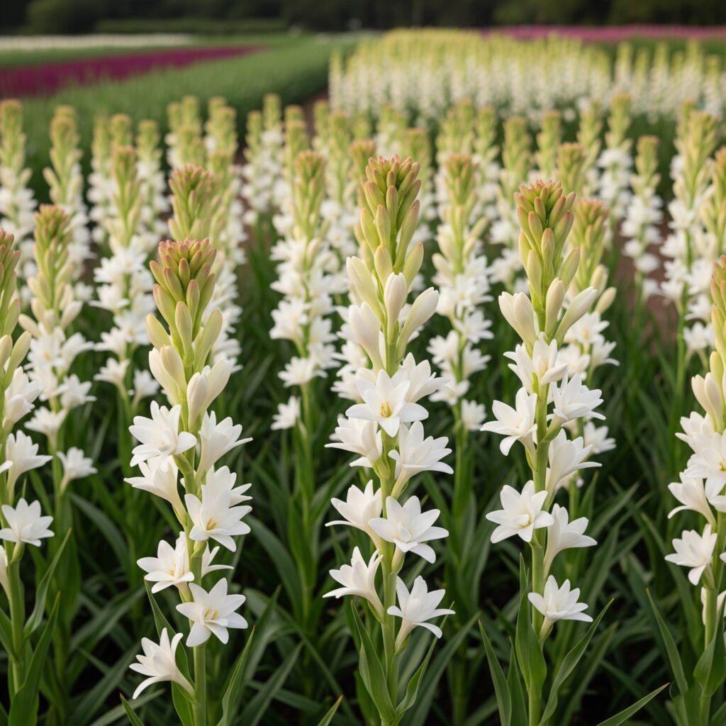 white flowers