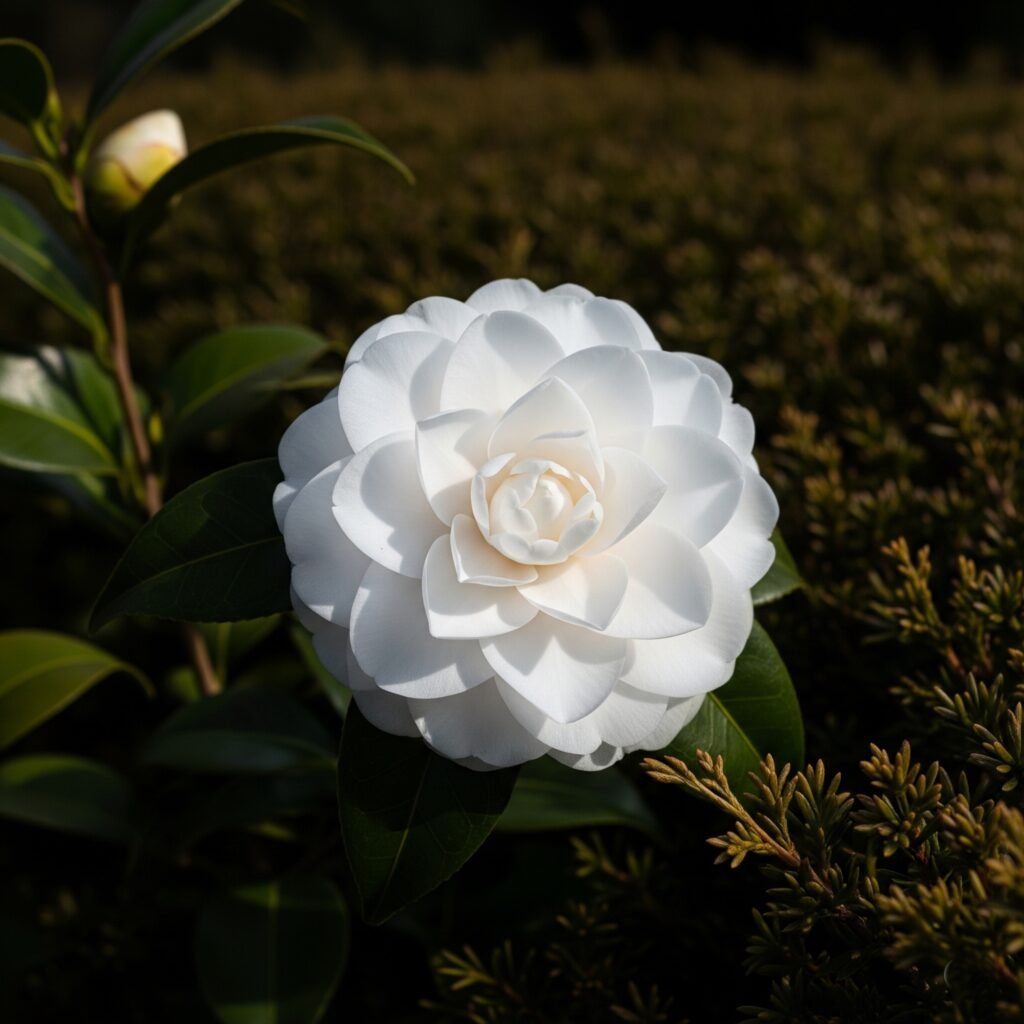 white flowers