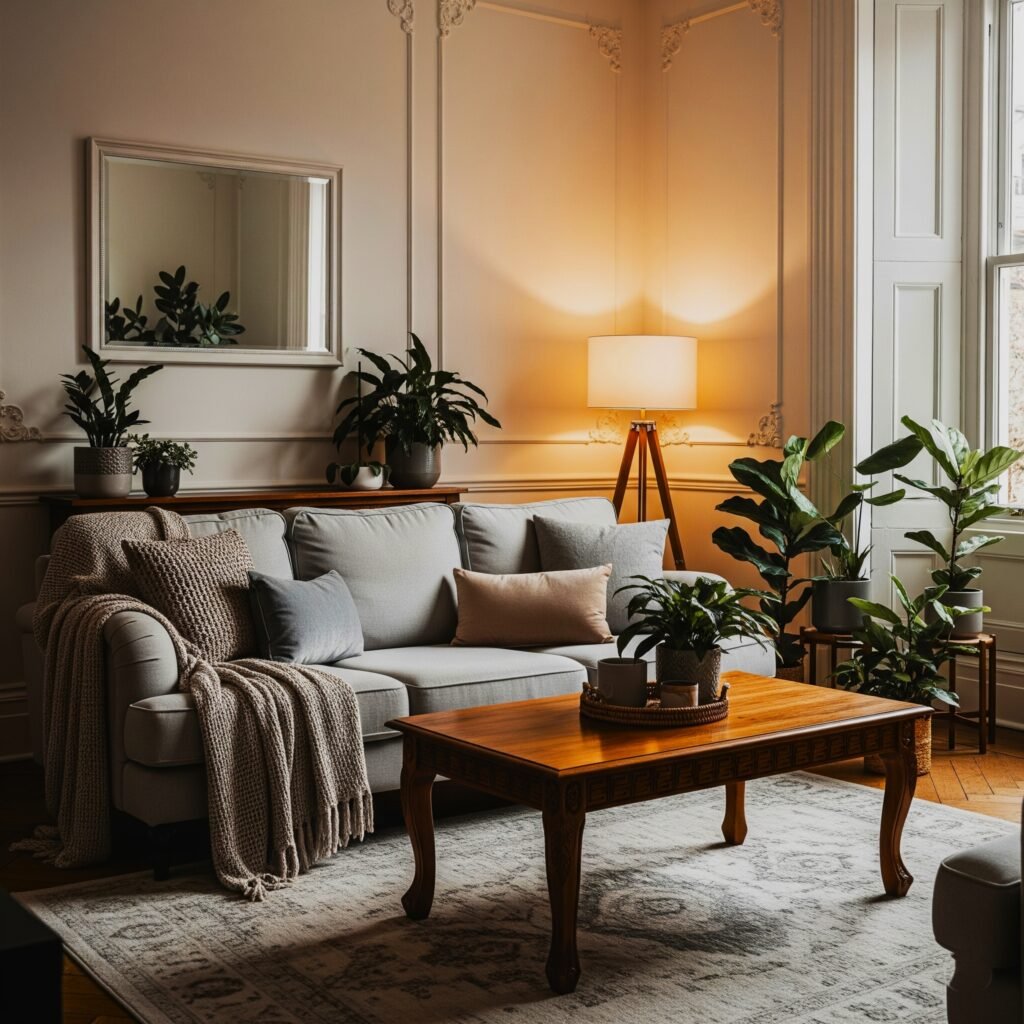 The Light Wood Love Affair - Space Ideas World lounge ideas with grey sofa