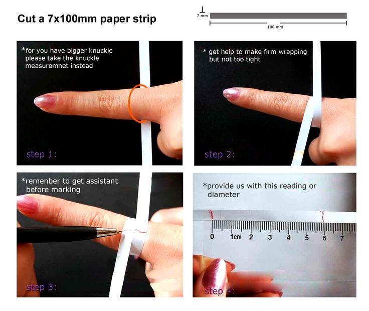  ring sizes chart