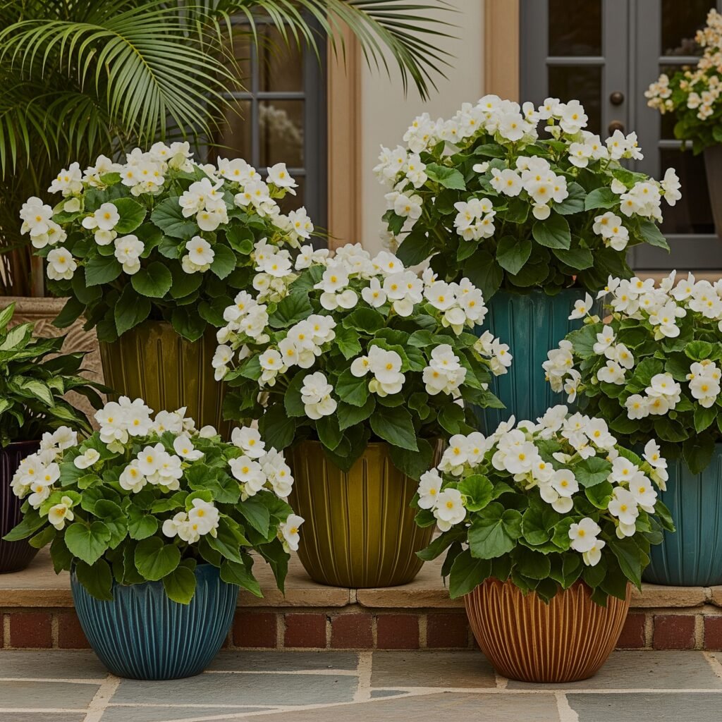 white flowers