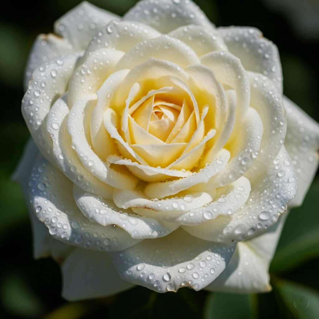 white flowers
