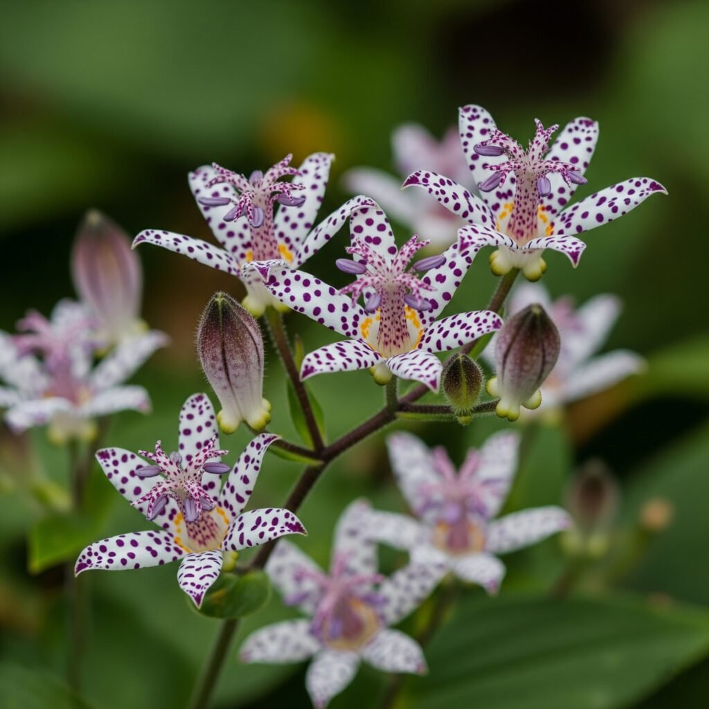 Toad Lily - Space Ideas World Deer proof shade plants