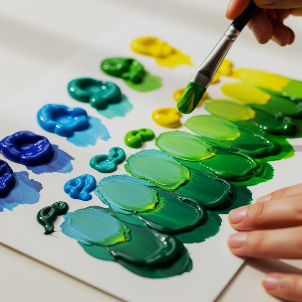 make green colors 