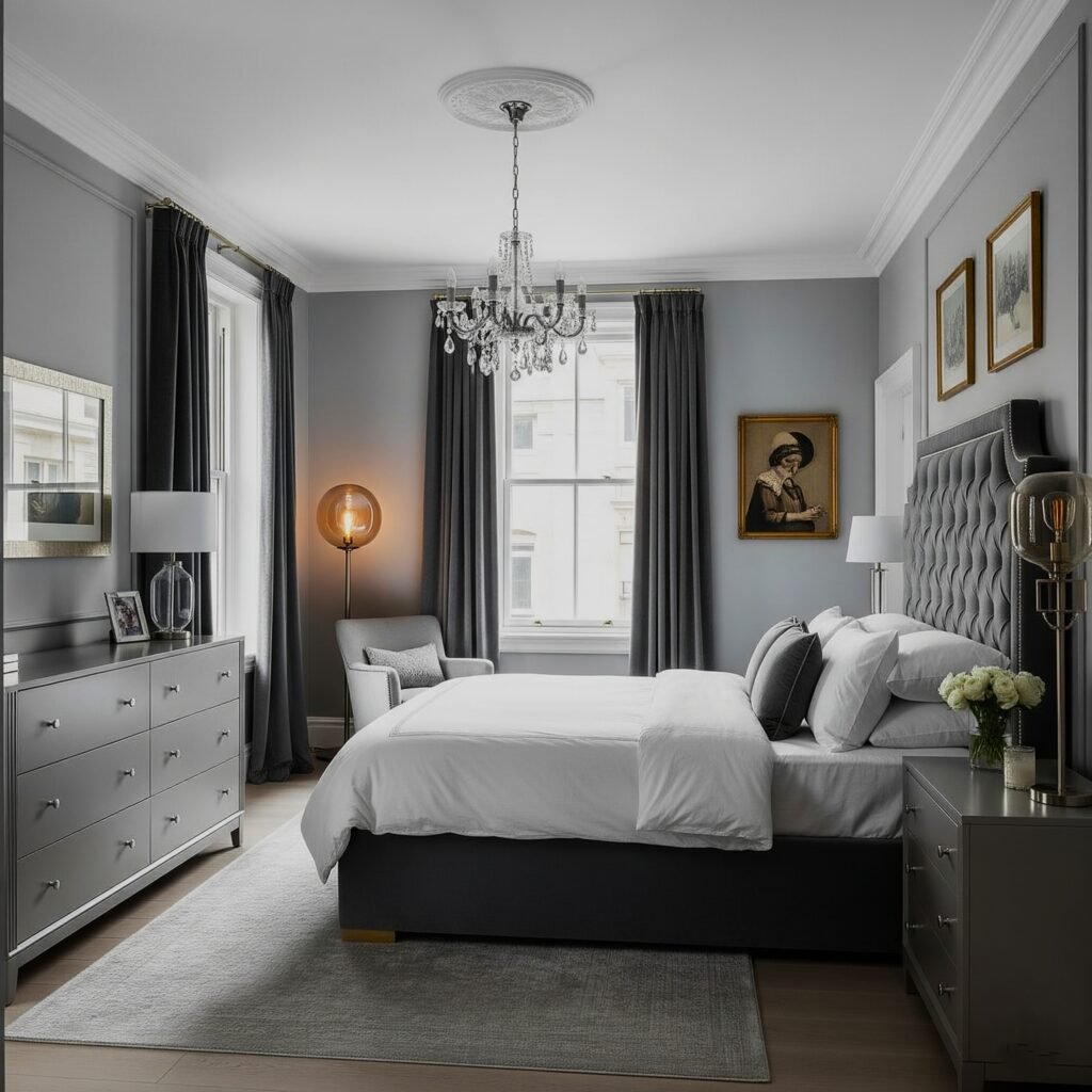 Grey Color Bedroom Ideas 