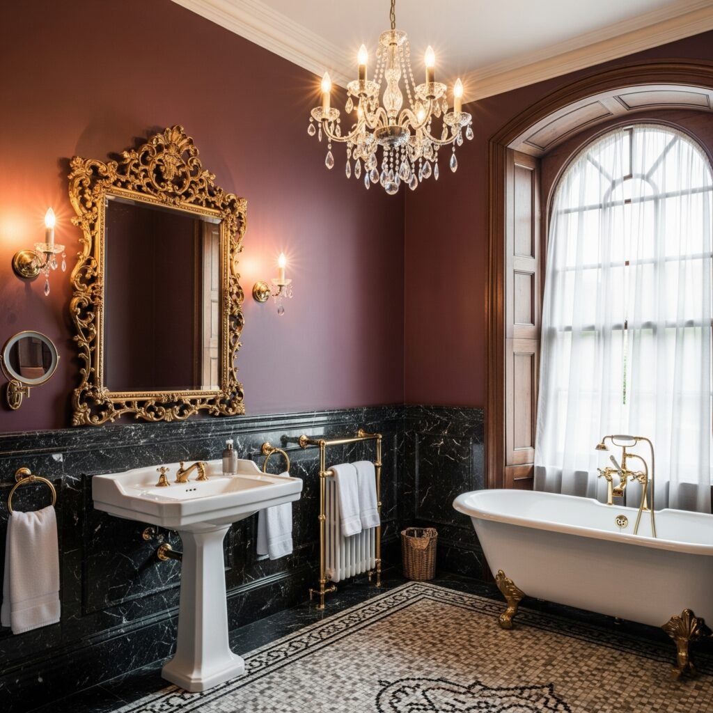 Victorian Design - Space Ideas World Bathroom Themes Ideas