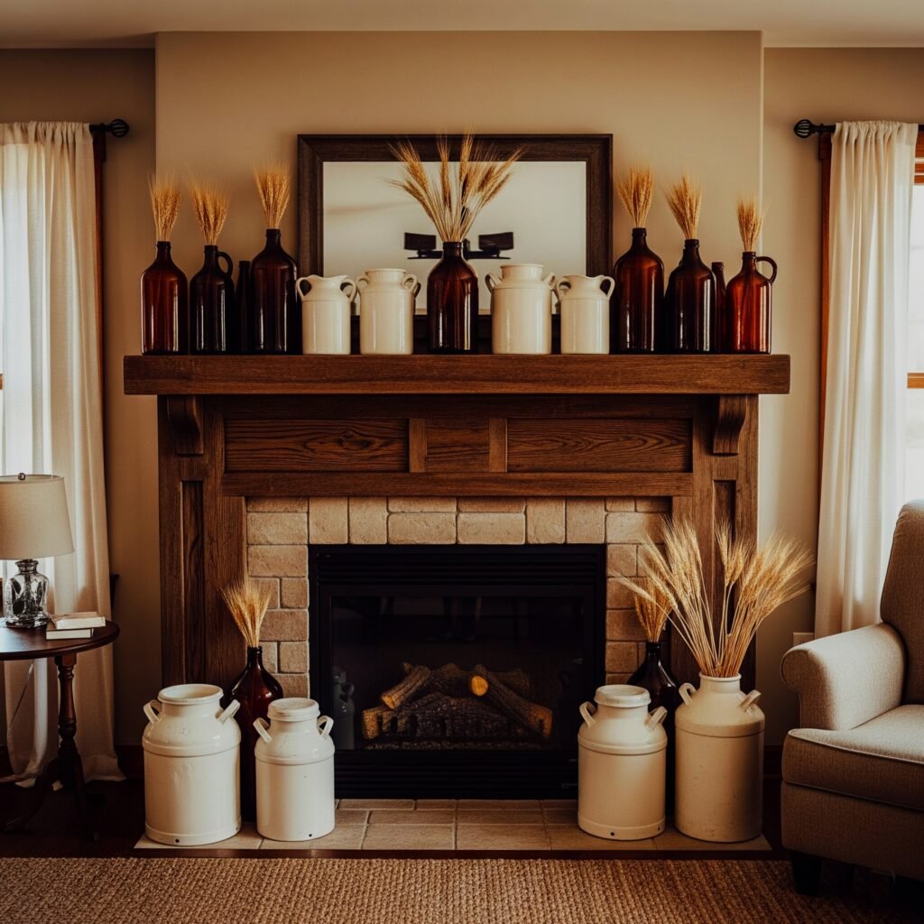 Mantel Decor ideas for fireplace