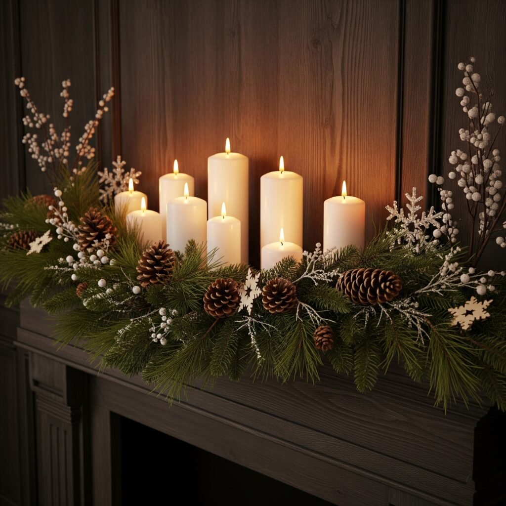 Mantel Decor ideas for fireplace