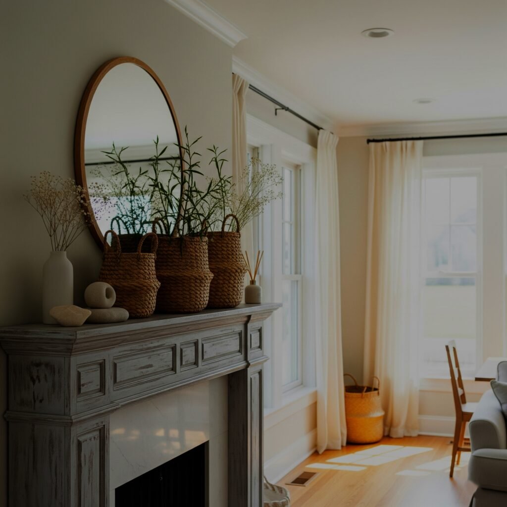 Mantel Decor ideas for fireplace