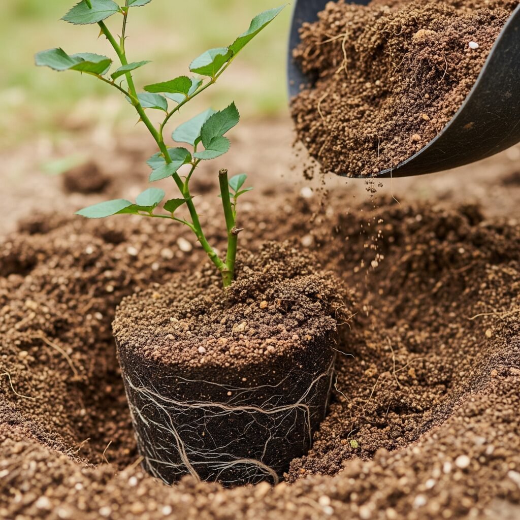 floribunda rose planting