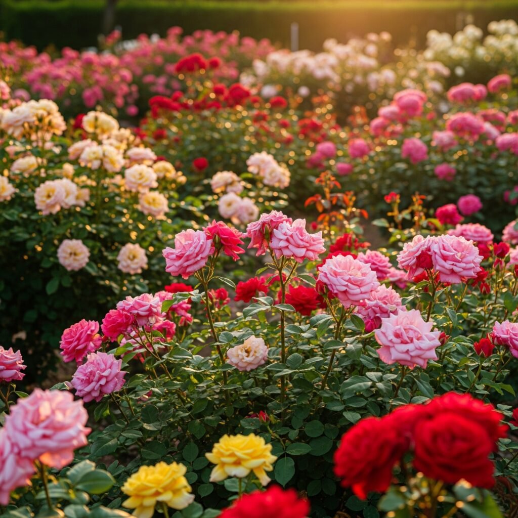 floribunda rose planting