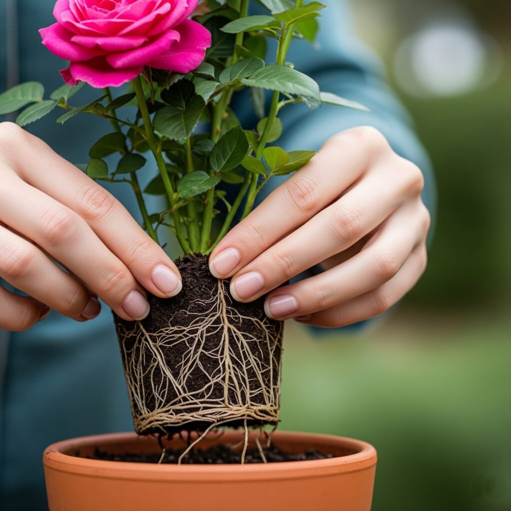 floribunda rose planting
