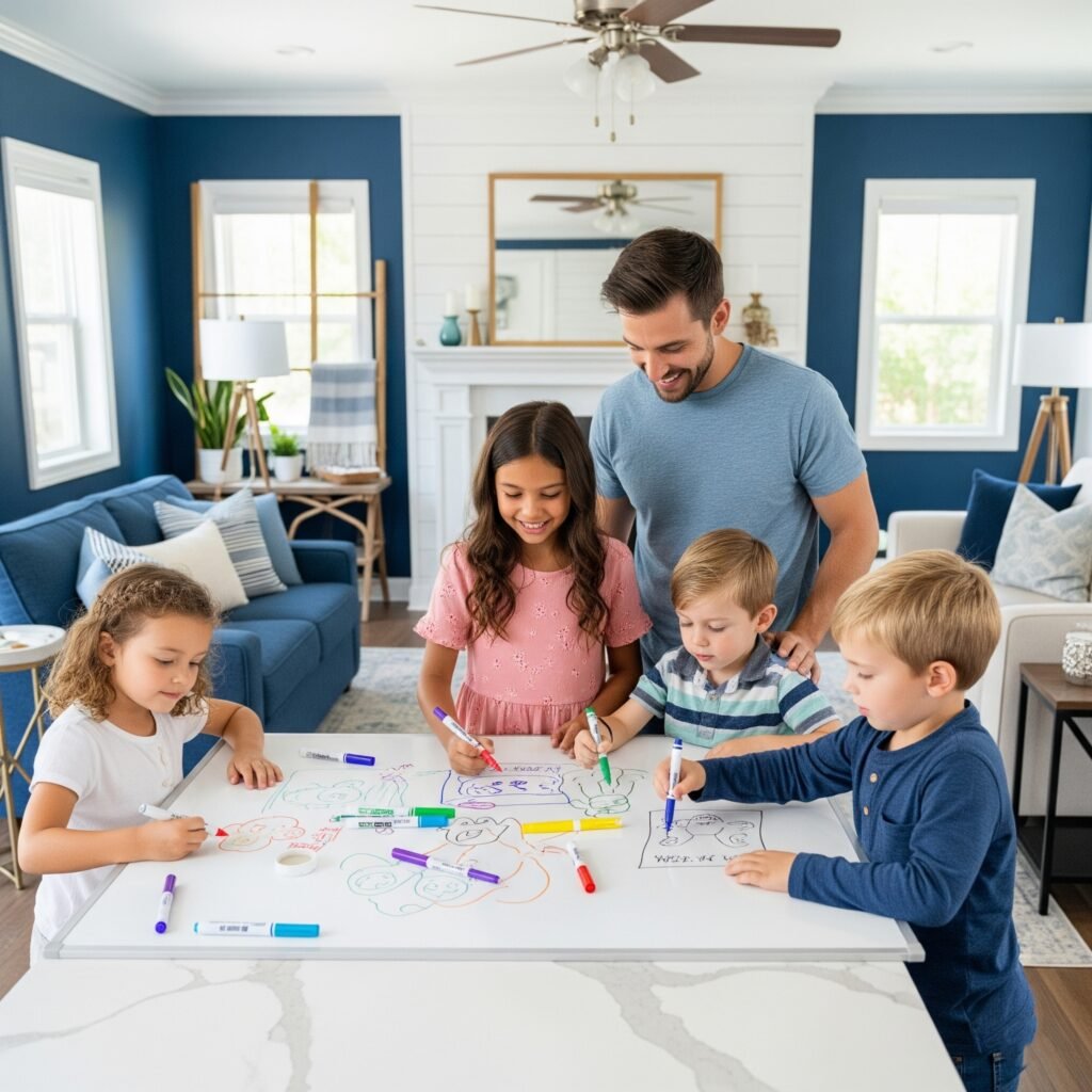 restored home interior - Space Ideas World how to remove permanent marker