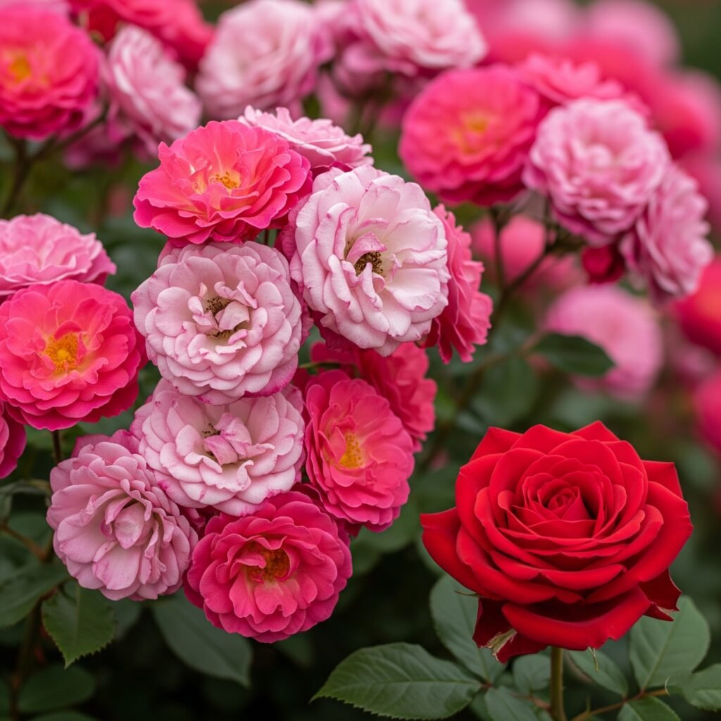 floribunda rose planting