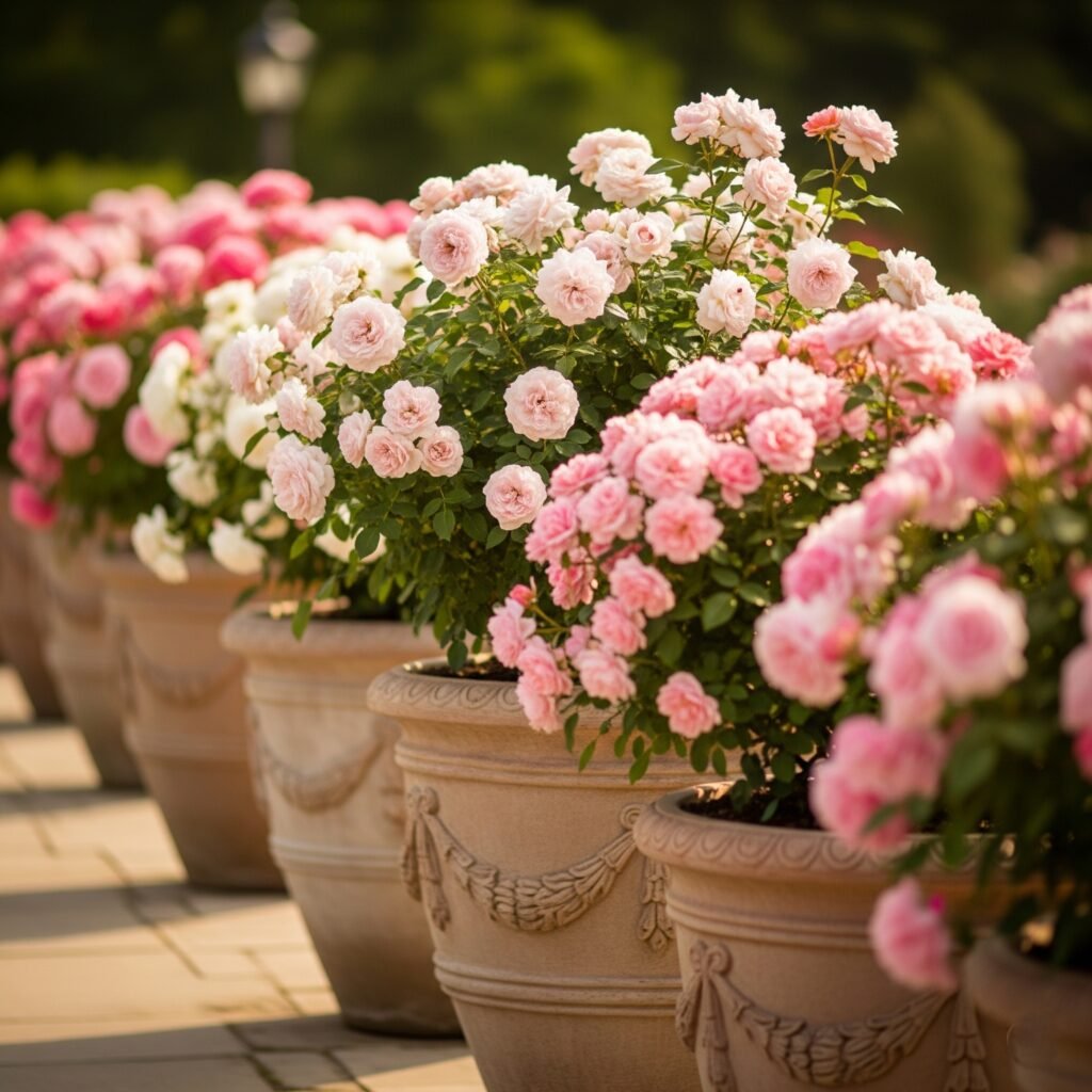 floribunda rose planting