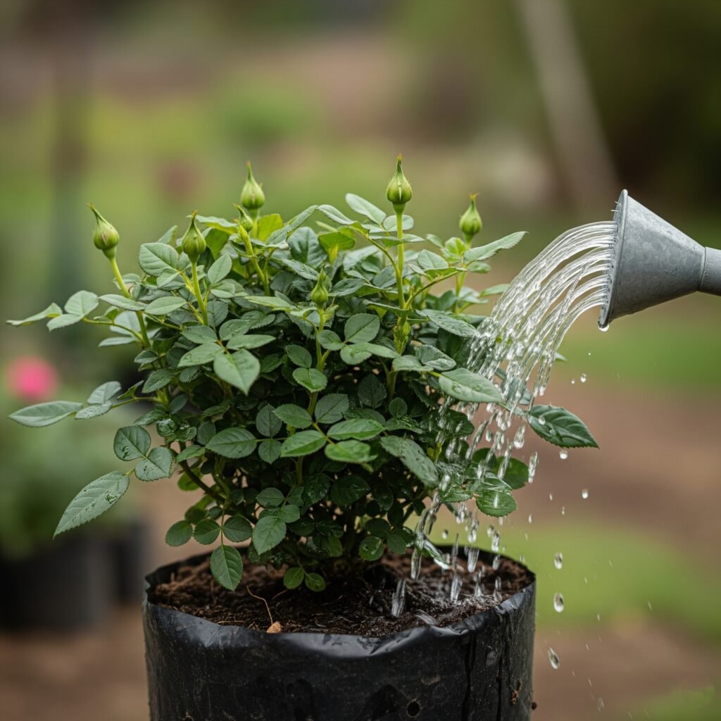 floribunda rose planting