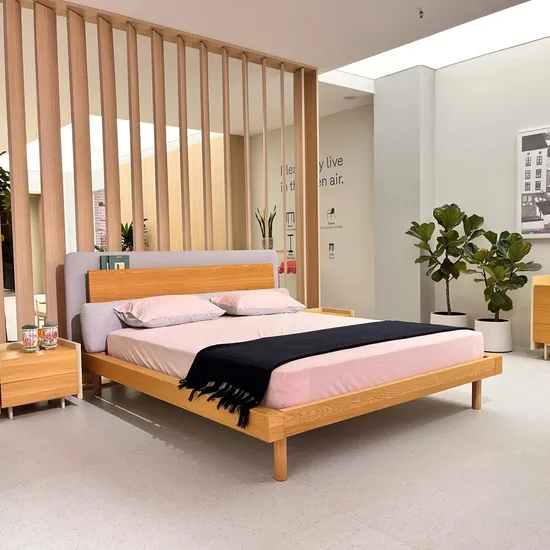 woodenbed - Space Ideas World Simple Wood Frame Bed