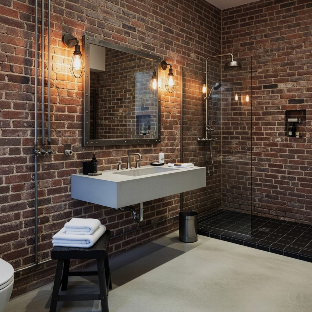 Industrial bathroom redo ideas - Space Ideas World bathroom redo ideas