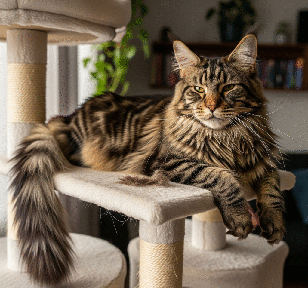 Maine Coon cat - Space Ideas World huge cat breeds