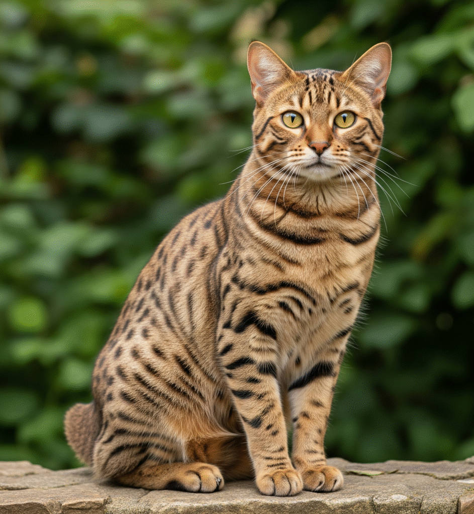 Pixie-Bob with a short tail - Space Ideas World giant cat breed