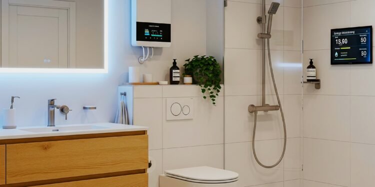 bathroom technology featuring LED lighting - Space Ideas World Bathroom redo ideas